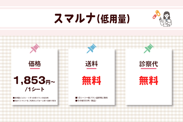 スマルナ(低用量)のオリジナル商標画像