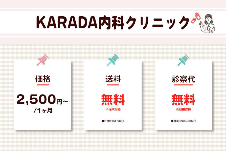 KARADA内科クリニックのオリジナル商標画像
